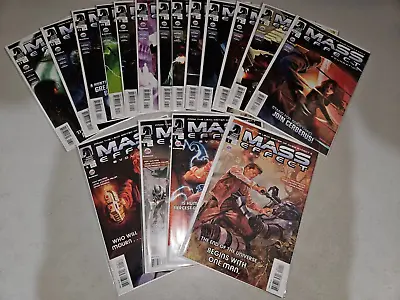 Mass Effect Evolution #1-4 + Foundation #1-13 (Lot Of 17) 2011 2013 Two Sets • $65