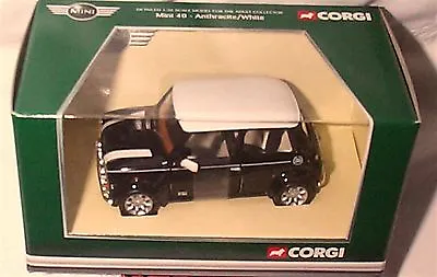 Mini 40 Anthracite And White CC82236 New In Box Corgi 1-36 Opening Front Doors • £14.99