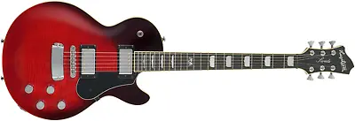 Hagstrom Swede Mk3 New Generation Electric Guitar (Crimson Flame/Red) SWEMK3-CFL • $1471.10