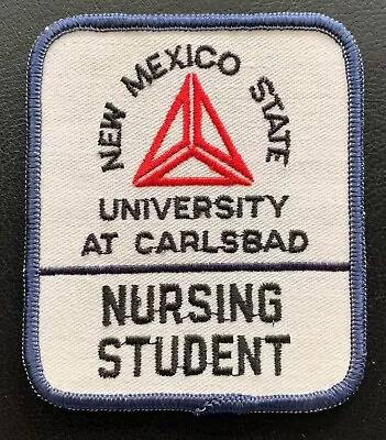 New Mexico State University At Carlsbad Nursing Student Patch New Unused • $5