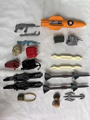 Lot Of 20 GI Joe Weapons/Accessories/Parts Only Various Conditions Vintage 11ff • $9