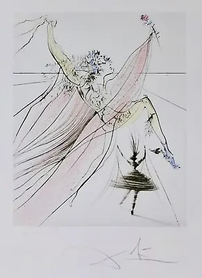 Salvador Dali Terpsichore Muse Signed Original Etching Mythology Dance Music • $9800