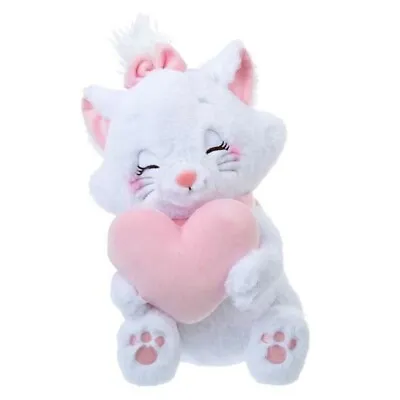 Disney Store Japan Aristocats Marie Fluffy Plush Toy Smile Hugging Heart NWT • $94.99