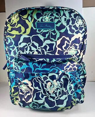 Vera Bradley Katalina Blue Luggage Suitcase. Rolling W/ Extension Handle Floral • $89.99