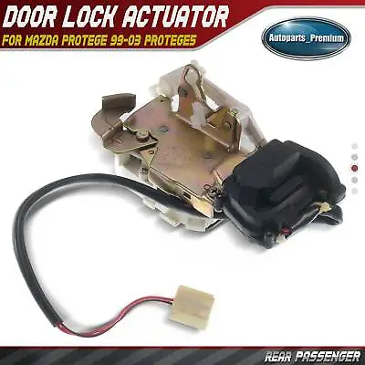 Door Lock Actuator Rear Right For Mazda Protege 99-03 Protege5 02-03 B25E-72-310 • $24.98