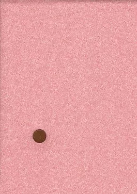 100% Cotton Fabric  Vintage Abstract Speckled Salmon Pink  Craft Landscape • £2.30