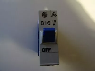 Wylex Push Plug In 16a  Amp  Type B Mcb Fuse • £24.99