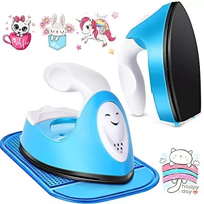 6 Piece Mini Craft Iron Mini Heat Press Mini Iron Kit Include Portable Handy  • $27.58