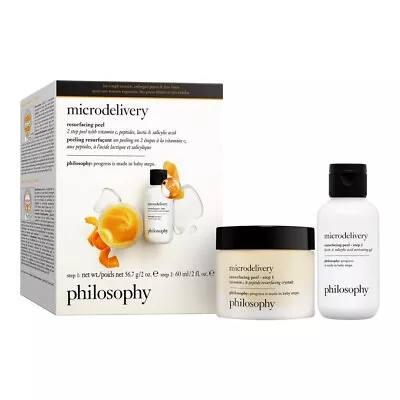 Philosophy  Microdelivery Peel Resurface System  2 Piece Set  2 Oz Each-NIB • $55