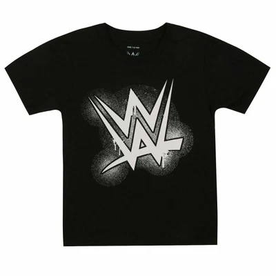 £7.99 • Buy WWE Boys Paint Logo T-Shirt Black Kids 5-15 Years Official