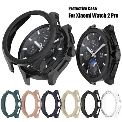 For Xiaomi Watch 2 Pro Smart Watch Protector Plastic Protective Cover Frame Case • £3.11