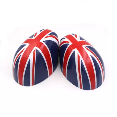 Union Jack Add-on Side Mirror Cover Caps For Mini Cooper F Series LCI 2020+ • $43