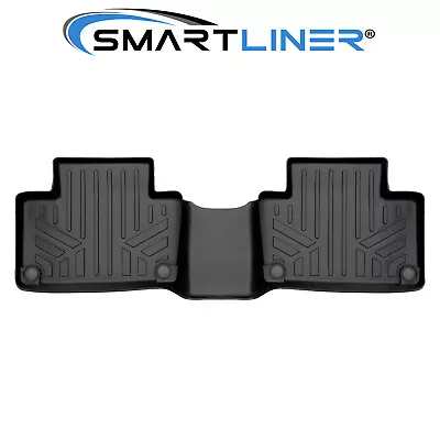SMARTLINER Custom Fit Floor Mats 2nd Row Liner Black For 2020-2023 Volvo XC90 • $68.20