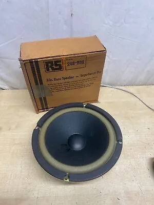 Genuine RS 8 Inch Bass Speaker - 248-886 8Ohm Speaker - Tested  - BP557F • £22.45