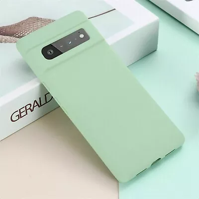 For Google Pixel 8 7 Pro 7A Slim Lightweight Soft Silicone Shockproof Case Cover • $11.56