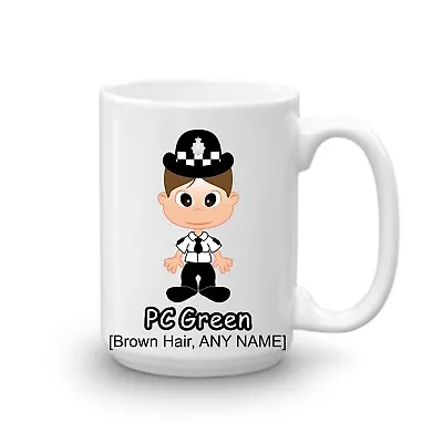 £14.99 • Buy Personalised Gift Police Mug Large 15oz Cup Cop PC Policewoman Officer Present