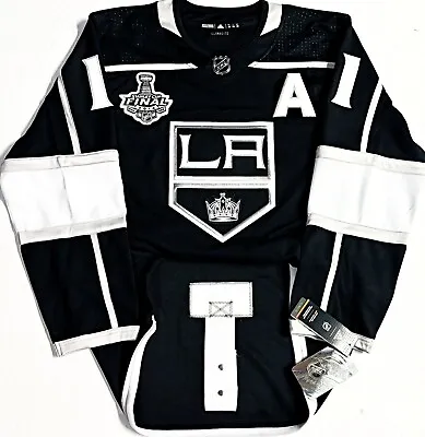 Nwt-pro-50 Anze Kopitar La Kings 2014 Stanley Cup Authentic Nhl Adidas Jersey • $229.99