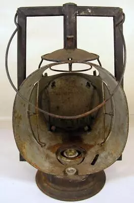 Antique Dietz No.0 Reflector Tubular Oil  Lantern As Found  Parts Or Restoration • $24.95