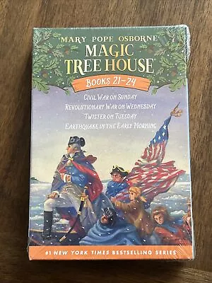 Magic Tree House Volumes 21-24 Boxed Set: American History Quartet (Magic Tre... • $17.99