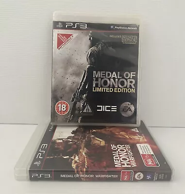 Medal Of Honor Warfighter + Limited Edition PS3 Game Bundle PlayStation 3 VGC • $15