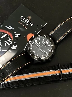 £340 • Buy Alpina AlpinerX Hybrid Watch - 2 Straps