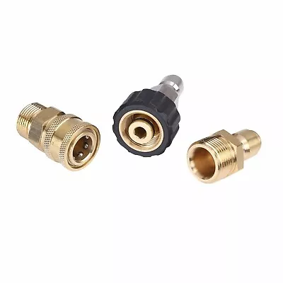 Pressure Washer Adapter Quick Disconnect Kit M22 Swivel Quick Connect Fittings • $26.99