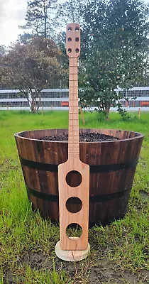 Whiskey Distilling Mash Paddle Reclaimed Cedar Guitar Shaped Brewers Paddle • $148