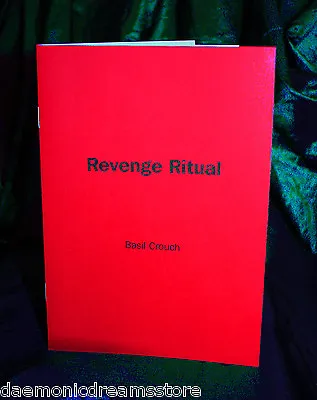 £30 • Buy THE REVENGE RITUAL. Basil Crouch / Le Croix, Occult, Finbarr. Magick, Grimoire