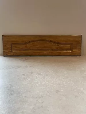 Solid  Oak Kitchen Drawer Front 600 X 158 Old Mfi  Stock Dx747 • £29