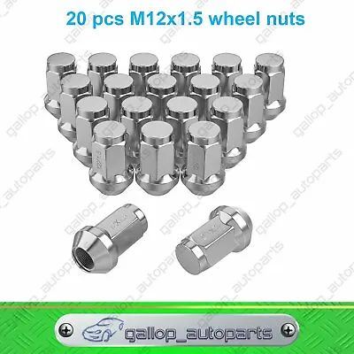 20 X Chrome Wheel Nuts For Holden Commodore HSV VB VT VX VY VZ -GTS Clubsport • $57.25