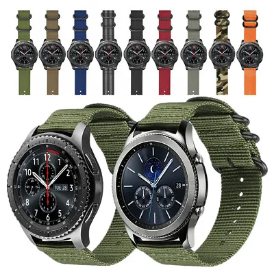 Soft Woven Nylon Watch Band Sport Strap For Samsung Galaxy Watch Gear S3 Classic • $12.99