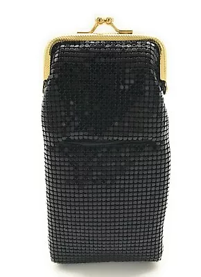  Women's Vintage Eyeglasses Or Cigarette Case Metal Mesh With Lighter Pocket USA • $16.99