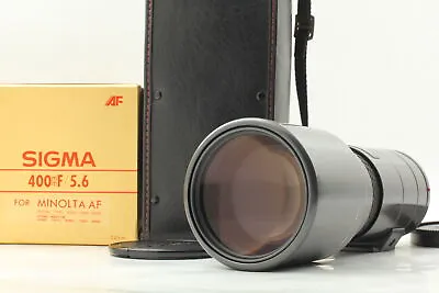 [Exc+5] Sigma AF 400mm F/5.6 D APO TELE MACRO Mount Minolta W/Case From JAPAN • $80.74