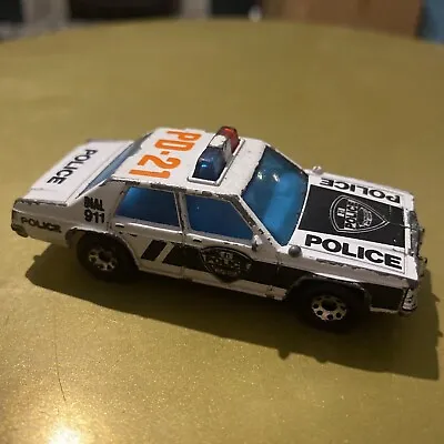 Matchbox  Ford LTD Police Car  1987 • £4