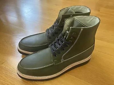 Dievier Nomad Moc Toe Boot Forest Green Olive US 10.5D Thursday • $130