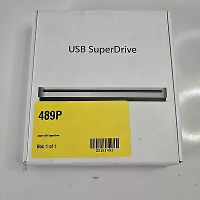 Apple USB SuperDrive - CD/DVD Player External Drive - MD564LL/A • $29.99