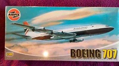 £21.90 • Buy Airfix 1:144 Boeing 707 Jet Airliner British Airways Model Kit #04170 *BNISB*