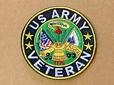 U.S. Army Veteran ~ Embroidered Patch  ~ Iron On • $4.99