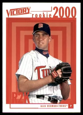 2000 Upper Deck Victory Mark Redman #367 RC NM+ Or Better Minnesota Twins • $1.50