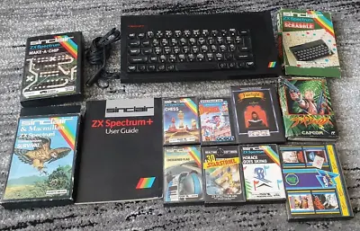 Sinclair ZX Spectrum+ With 11 Games And User Guide • £119