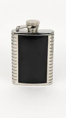 Things Remembered Stainless Steel Black 3oz Flask  • $18.99