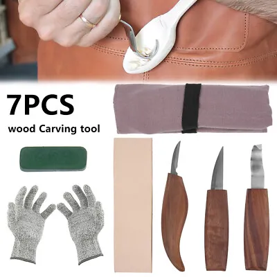 £25.42 • Buy Wood Carving Chisel Kit Woodworking Whittling Cutter Tools Full Set BUK