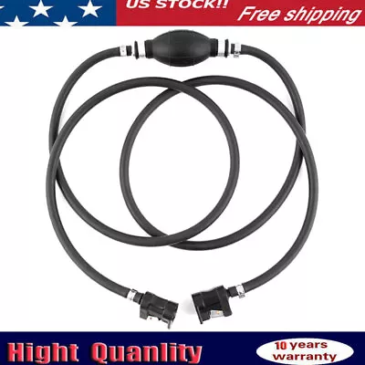 Fuel Line Assembly 5/16   8mm Fuel Gas Line Hose For Marine Fuel Assembly 7FT • $18.26