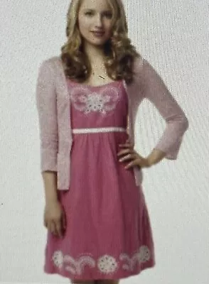Moulinette Soeurs Anthropologie Pink Dress Size 4 Worn By Quinn Fabray On Glee! • $38.98