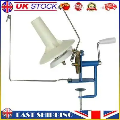 £36.89 • Buy Hand Operated Large Metal Yarn Ball Winder Household Wool Fiber Winding Machine 