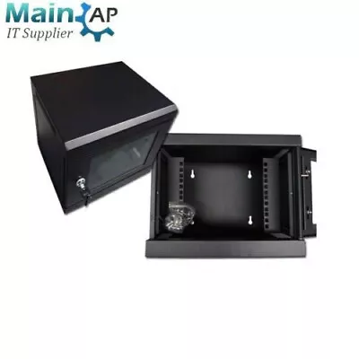 4RU 280mm Deep 10  10inch Wall Mount Computer Network CCTV Rack Server Cabinet • $115