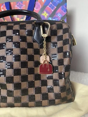 $170 • Buy Authentic Louis Vuitton Iconic Alma Chain Bag Charm
