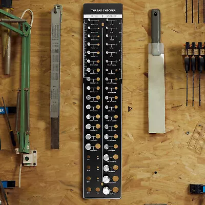 Nut And Bolt Thread Checker Thread Identifier Gauge Standard Metric Size` • $62.69