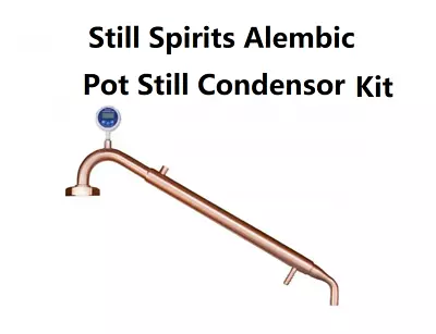 Still Spirits Alembic Pot Still Copper Condensor • $154.33