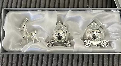 My First Tooth & Curl Gift Set Silverplated Cinderella Horse And Carriage  • £15